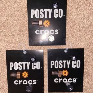 Post Malone X Crocs Scrap Metal 3 Jibbitz Charms